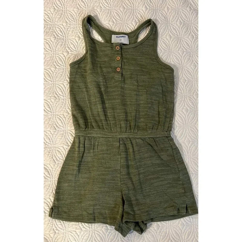 Old Navy GreenRomper Youth Size small